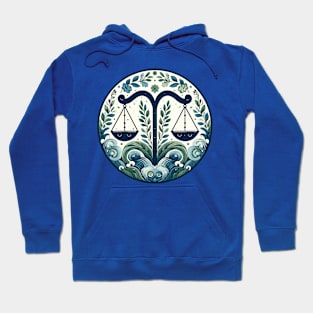 "Cosmic Libra: Celestial Symphony"- Zodiac Horoscope Star Signs Hoodie